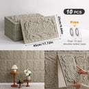 Axyaa 3D Stereo Rock Brick Wall Stickers | Self-Adhesive Slate Tiles | Indoor/Outdoor Décor