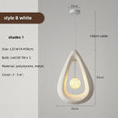 Axyaa Wabi Sabi LED Pendant Lights for Dining Room and Bedroom