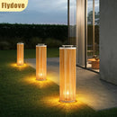Axyaa Solar Courtyard Light: Creative Weaving Design for Garden, Waterproof Outdoor Landscape Decoration