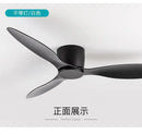 Axyaa Large Retro Ceiling Fan for Living Room - Simple Design Electric Ceiling Lamp