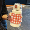 Axyaa Kawaii Cherry Thermal Water Bottle 450ml Cute Girl Children's Travel Cup Gift