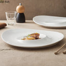 Axyaa Ceramic Serving Plate Set for Molecular Cuisine Kitchen Tableware