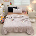 Axyaa Double-Layer Cotton Soybean Quilt Core for Maternal & Infant, Summer Cool Quilt