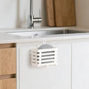 Axyaa Hanging Storage Basket: Practical Plastic Sink Drain Basket for Kitchen Organization
