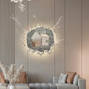 Axyaa Water Drop LED Wall Light for Bathroom Vanity Hallway Home Decor