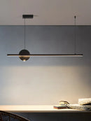 Axyaa Nordic Black Chandelier for Kitchen Bar Dining Room Pendant Lights