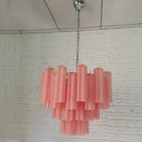 Axyaa French Chandelier with Glass Tube Shades for Luxury Villa Duplex