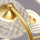 Axyaa Modern Glass Copper Wall Lamp for Elegant Home Lighting