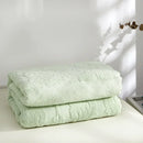 Axyaa Jacquard Cotton Towel Blanket: Soft, Breathable Bedspread for Adults & Kids