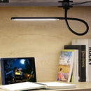 Axyaa LED Clamp Desk Lamp: Dimmable, 3 Modes, 10 Brightness Levels