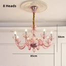 Axyaa Retro European Glass Chandelier for Stylish Spaces
