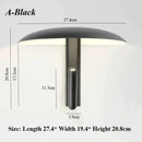 Axyaa Nordic Rotating Wall Lamp: Modern LED Night Light for Home Decor