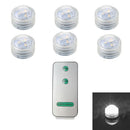 Axyaa Submersible LED Light Remote Pond Waterproof Pool Lamp for Vases Fish Tanks