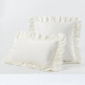 Axyaa Velvet Ruffle Cushion Cover for Home Decor 30x50/45/50cm