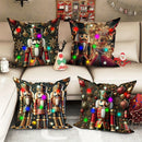 Nutcracker Princess LED Pillowcase - Festive Christmas Home Decor by Axyaa