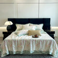 Axyaa Floral Pastoral Tencel Summer Quilt Set - 50 Cool Quilts