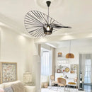 Axyaa Modern Industrial LED Suspension Lamp for Home Decor