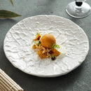 Axyaa High-Grade Ceramic Steak Plate Set for Elegant Dining Experience