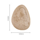 Axyaa Yellow Stone LED Wall Lamp for Cobblestone Villa Courtyard Decor