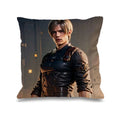 Axyaa Leon Kennedy Anime Pillowcase - 45x45 Decorative Cushion Cover