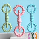 Axyaa Puppy Pull Ring Toy: Indestructible & Interactive Chew Toy for Boredom Relief & Teeth Cleaning