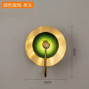 Axyaa Minimalist Glass Wall Lamp LED Sconces for Bedroom and Living Room