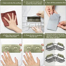 Axyaa Bathroom Triangle Storage Rack Shower Caddy Shelf Wall Hanging Organizer