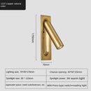 Axyaa LED Wall Light with Switch and USB Charging - Bedroom Reading Lamp