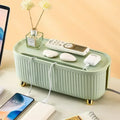 Axyaa Nordic Plug Board Organizer - WiFi Router Holder & Cable Storage Box