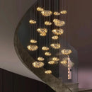 Axyaa Modern LED Pendant Chandelier Light for Living and Dining Room