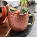 Axyaa Moscow Mule Hammered Copper Plated 530ml Cocktail Mug