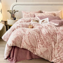Axyaa Class A Milk Fleece 4-Piece Winter Bedding Set - Warm Quilt Cover