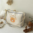 Axyaa Kindergarten Quilt Storage Bag - Home Organization for Kids Clothing