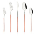 Axyaa Stainless Steel Cutlery Set - Fork Spoon Knife Dinnerware Flatware
