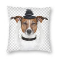 Axyaa Jack Russell Terrier Nordic Pillowcase for Stylish Living Room Decor