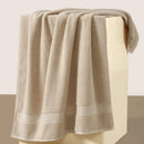 Axyaa Red Cotton Luxury Bath Towel Set - 50x100cm Absorbent Face Towels