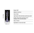 Axyaa Modern Aluminum Wire LED Floor Lamp for Living Room, Bedroom & Hotel