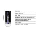 Axyaa Modern Aluminum Wire LED Floor Lamp for Living Room, Bedroom & Hotel