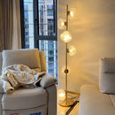 Axyaa Lava Glass Sofa Floor Lamp for Elegant Living Room Décor