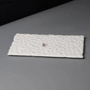Axya Ceramic Hammer Pattern Rectangular Flat Plate for Molecular Cuisine Tableware