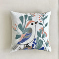 Axyaa Floral Pillow Cover for Home Decor - 45x45cm Cotton Square Case