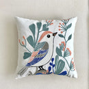 Axyaa Floral Pillow Cover for Home Decor - 45x45cm Cotton Square Case