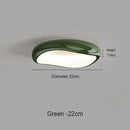 Axyaa Cream Nordic LED Ceiling Light for Modern Bedroom, Living Room & Corridors