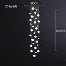 Axyaa Nordic Stair Chandelier Living Room Dining Pendant Ceiling Light