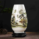 Axyaa Chinese Ceramic Vase Ornaments for Office, Home, Store Decor & Furnishing