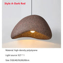 Axyaa Wabi Sabi Living Room Chandelier Pendant Light - Cafe Restaurant Decor Lighting