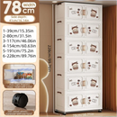 Axyaa Foldable Storage Box, 6 Tier with Wheels, for Home Organization