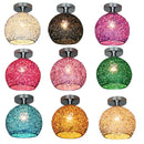 Axya Glass Ball LED Ceiling Lights: Modern Minimalist Home Decor Fixture
