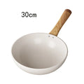 Axyaa Ceramic Non-Stick Wok Frying Pan for Induction Cooker Gas Stove Skillet