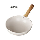 Axyaa Ceramic Non-Stick Wok Frying Pan for Induction Cooker Gas Stove Skillet